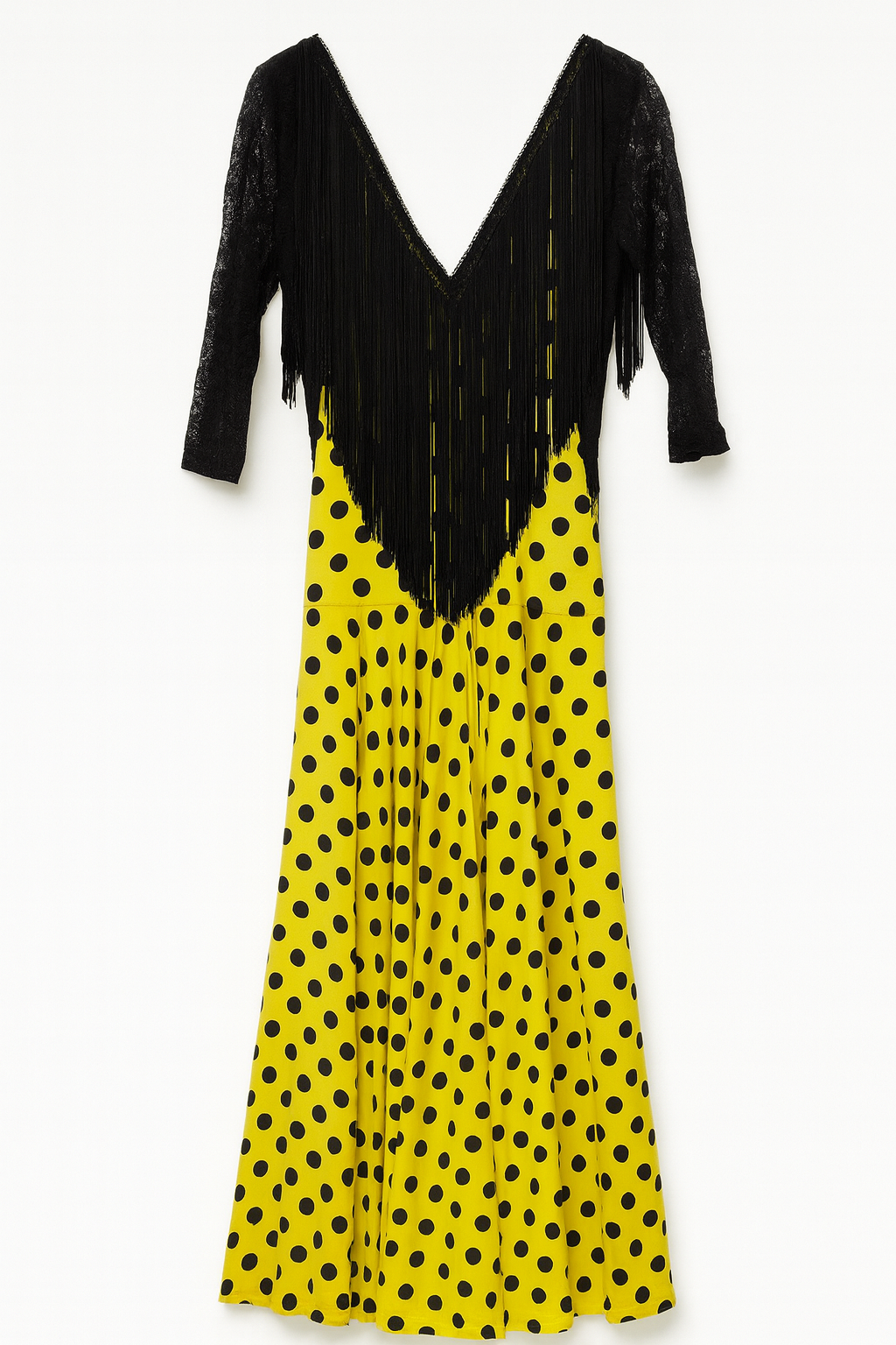 Polka Dot and Fringe Dress