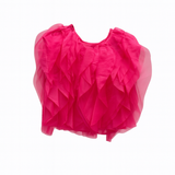 Pink Ruffle Top