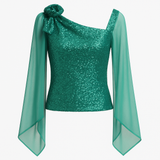 Sequins Too with Bow