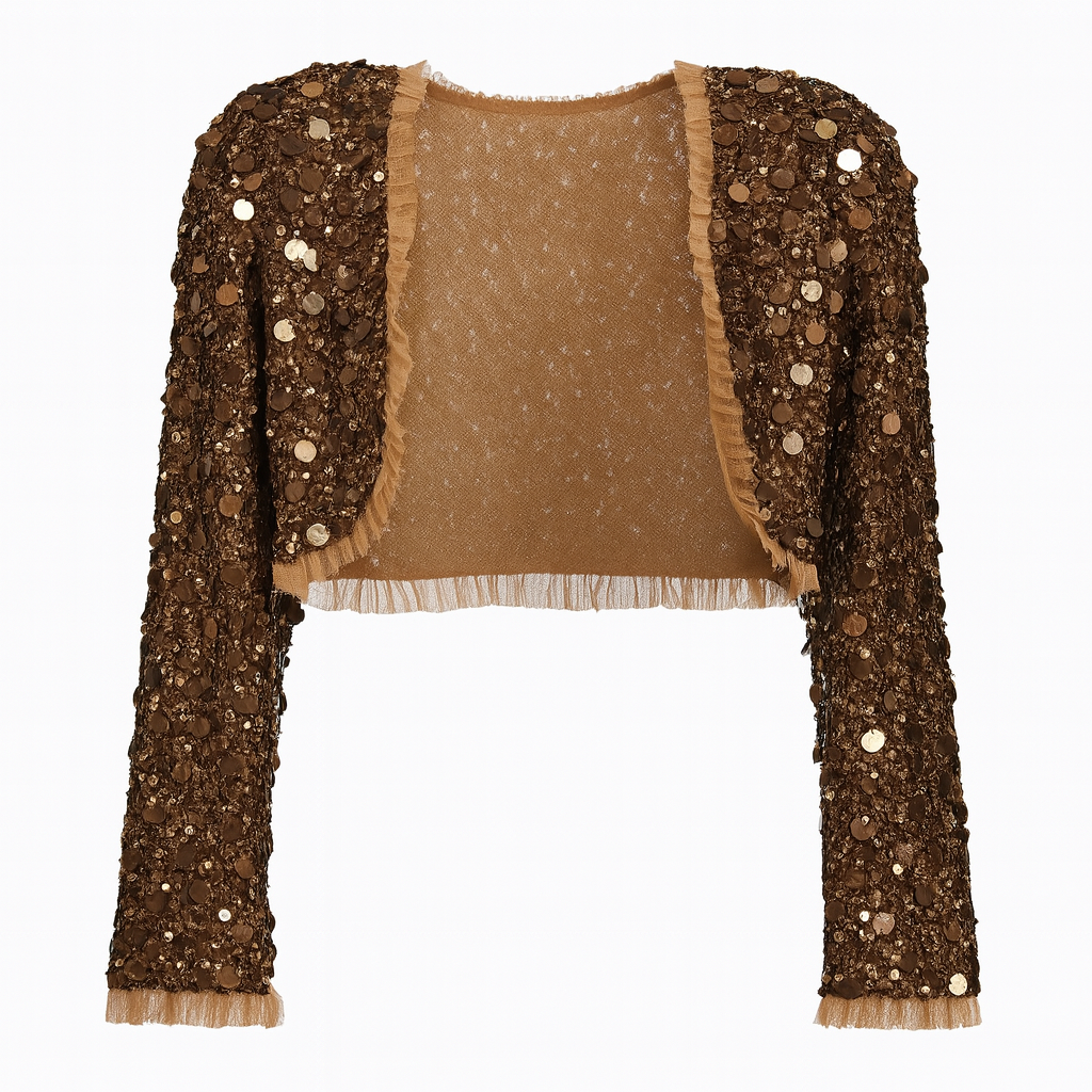 Iconic Sequins Jacket worn in performance at the King of Irans Palace