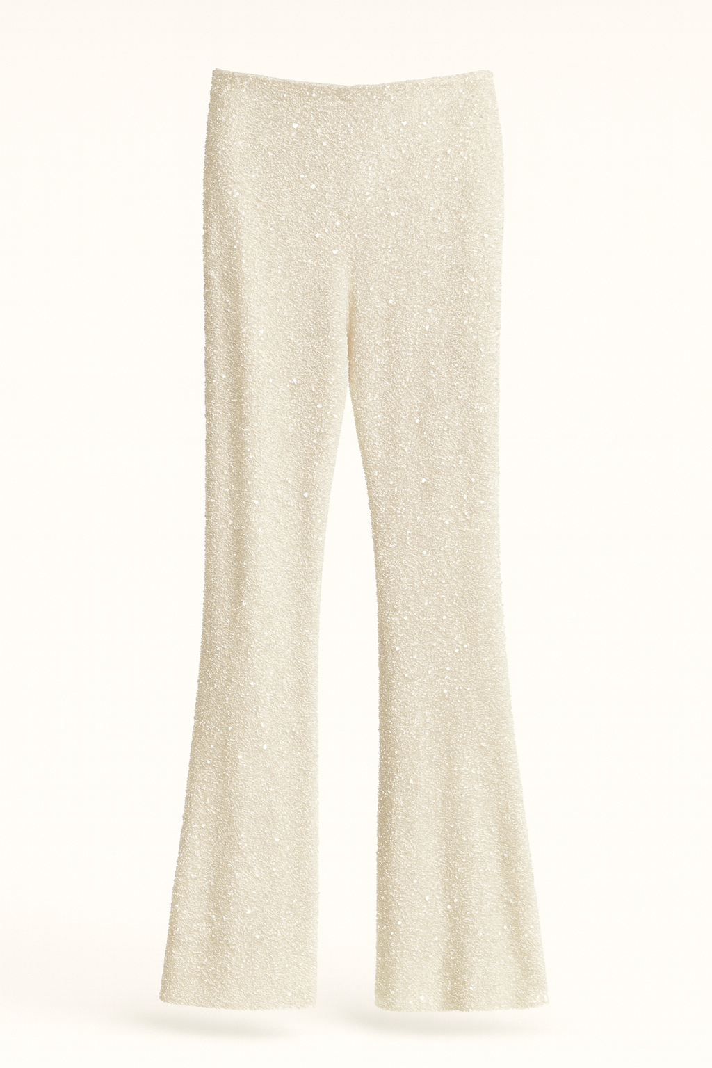 Beaded White Pants