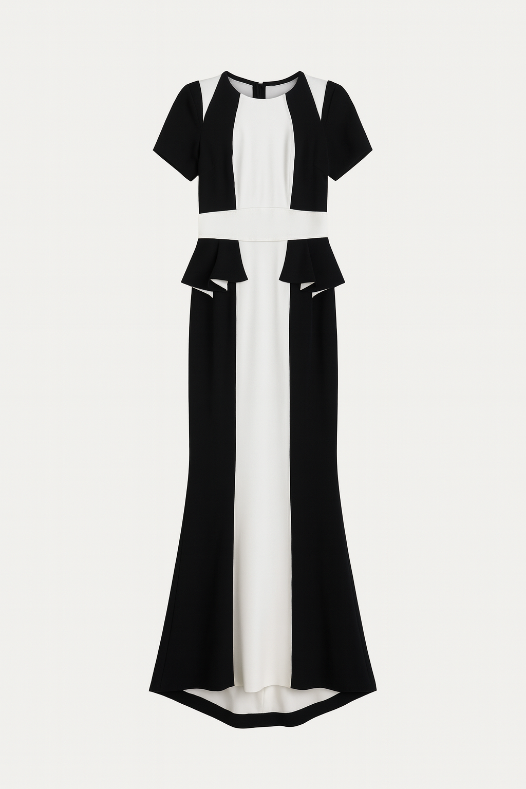 Black and White Gown