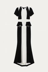 Black and White Gown