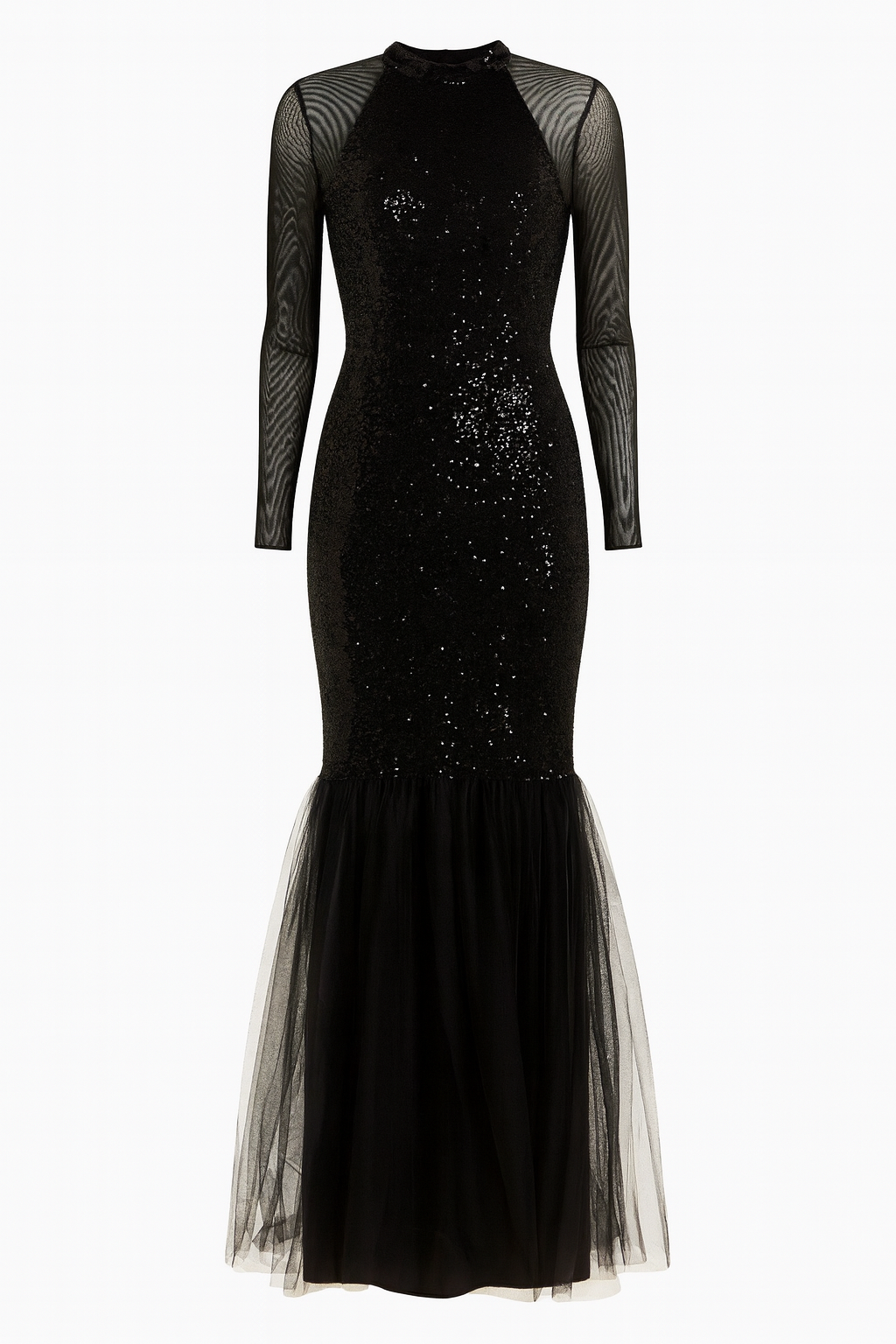 Long sequins gown
