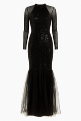 Long sequins gown