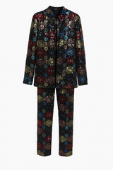 Sequins Jacket and Pant Set