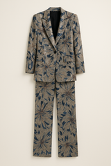 Embellished Blazer Pant Set