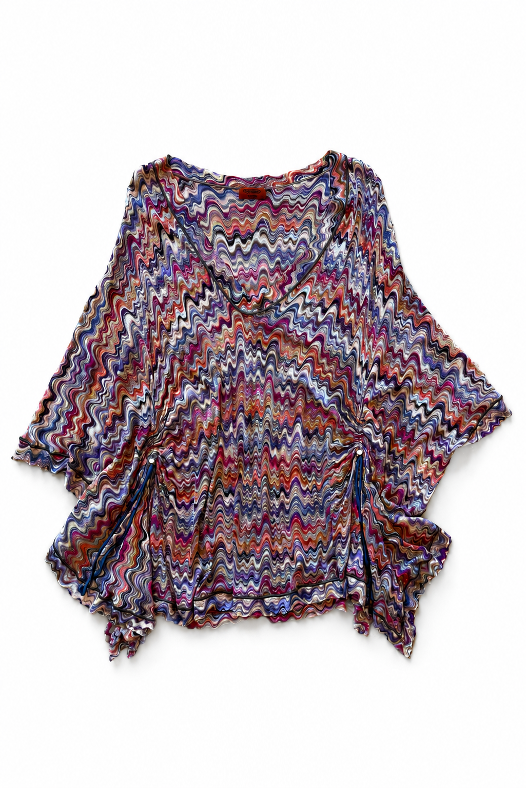 Zigzag Beach Poncho