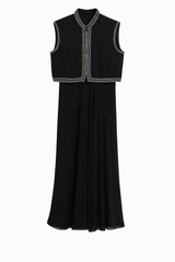 Iconic 2000 Vest and Skirt with Rhinestones
