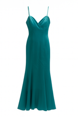 Blue Silk Cavalli Dress