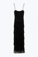 Black Tiered Dress