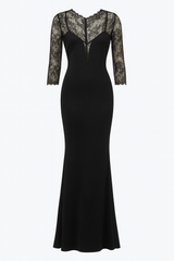 Lace Cut out Dress