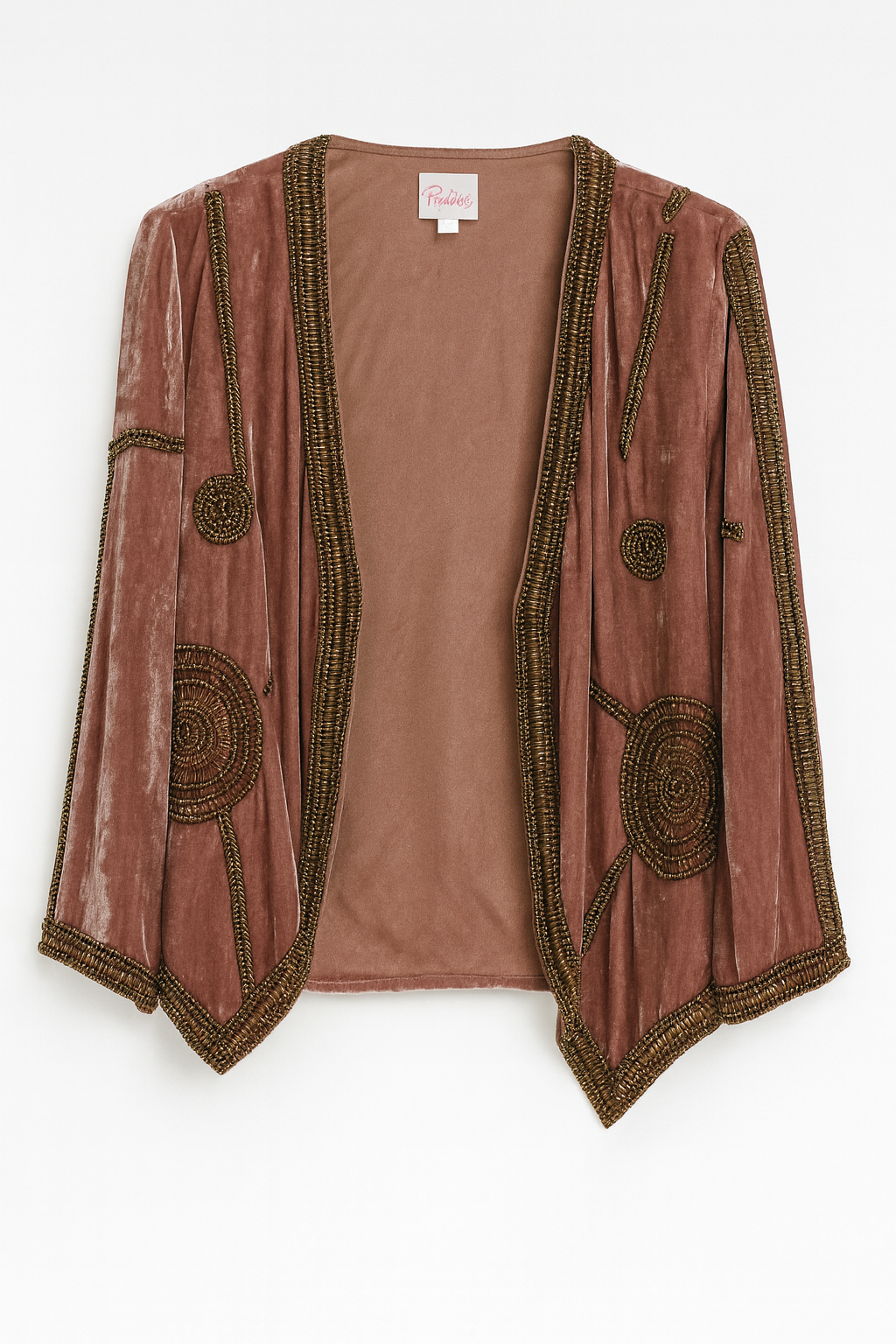 Velvet Jacket with beading