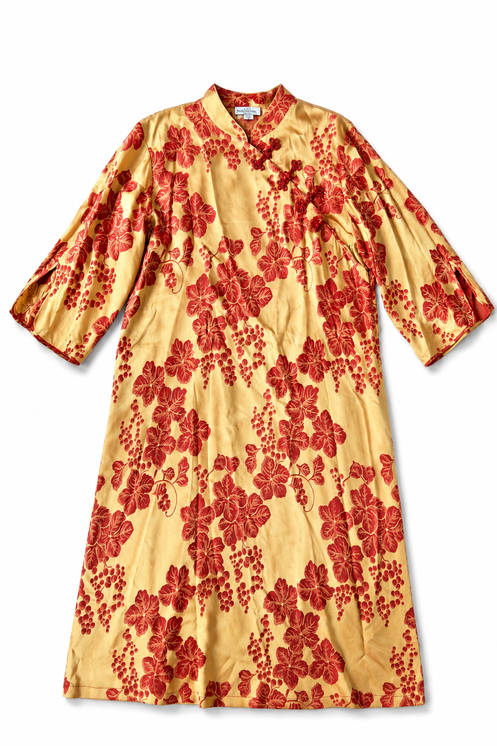 Vintage Mandarine Rope-Dress