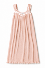 Soft Pink Pleated Dress