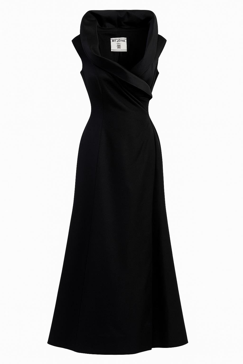 Satin Evening Gown