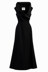 Satin Evening Gown
