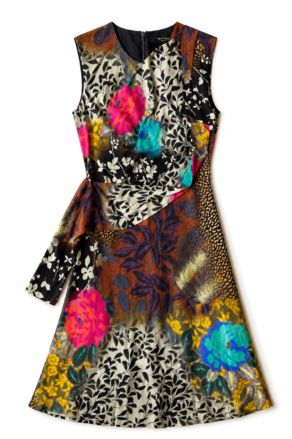 Eclectic Floral Dress