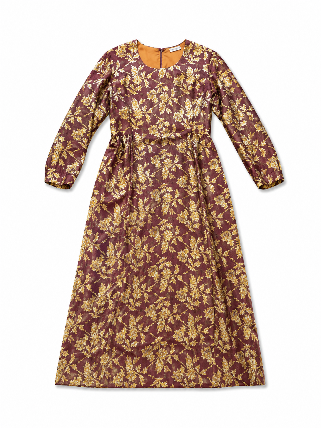Orange & Gold Gown