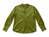 Green Silk Top