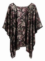 Silver & Purple Blouse