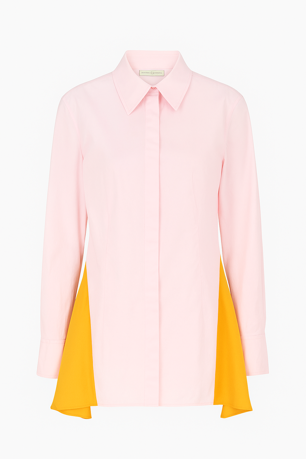 Pink Shirt with Orange detailing