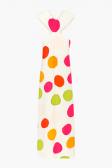 Large Dot Silk Dress Spring 1994