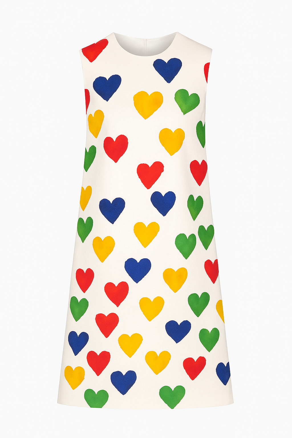 Heart mini dress