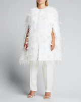 White Feather Cape