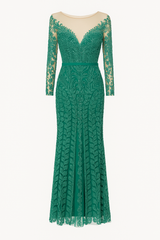 Baby Blue Embellished gown