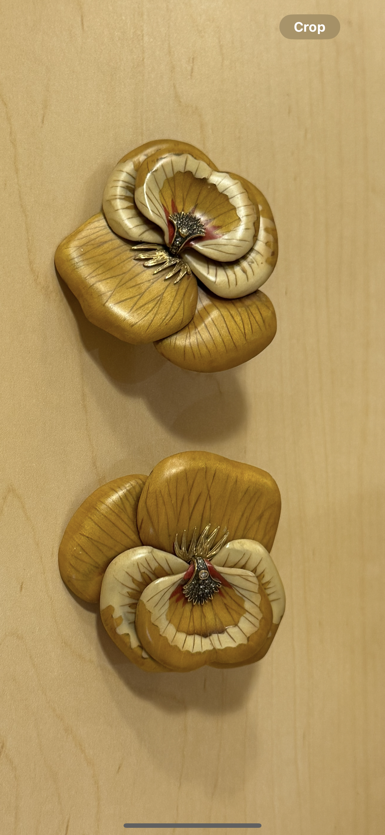 Floral Clip Earrings