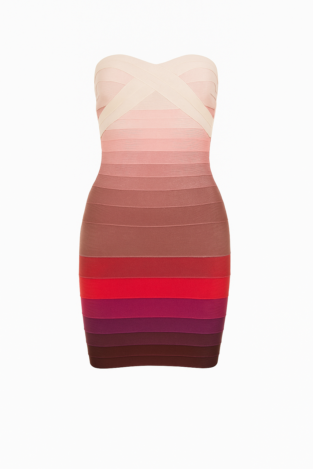 Ombré Bandage Dress