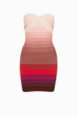 Ombré Bandage Dress