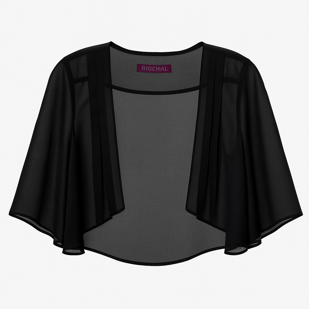 Chiffon cape