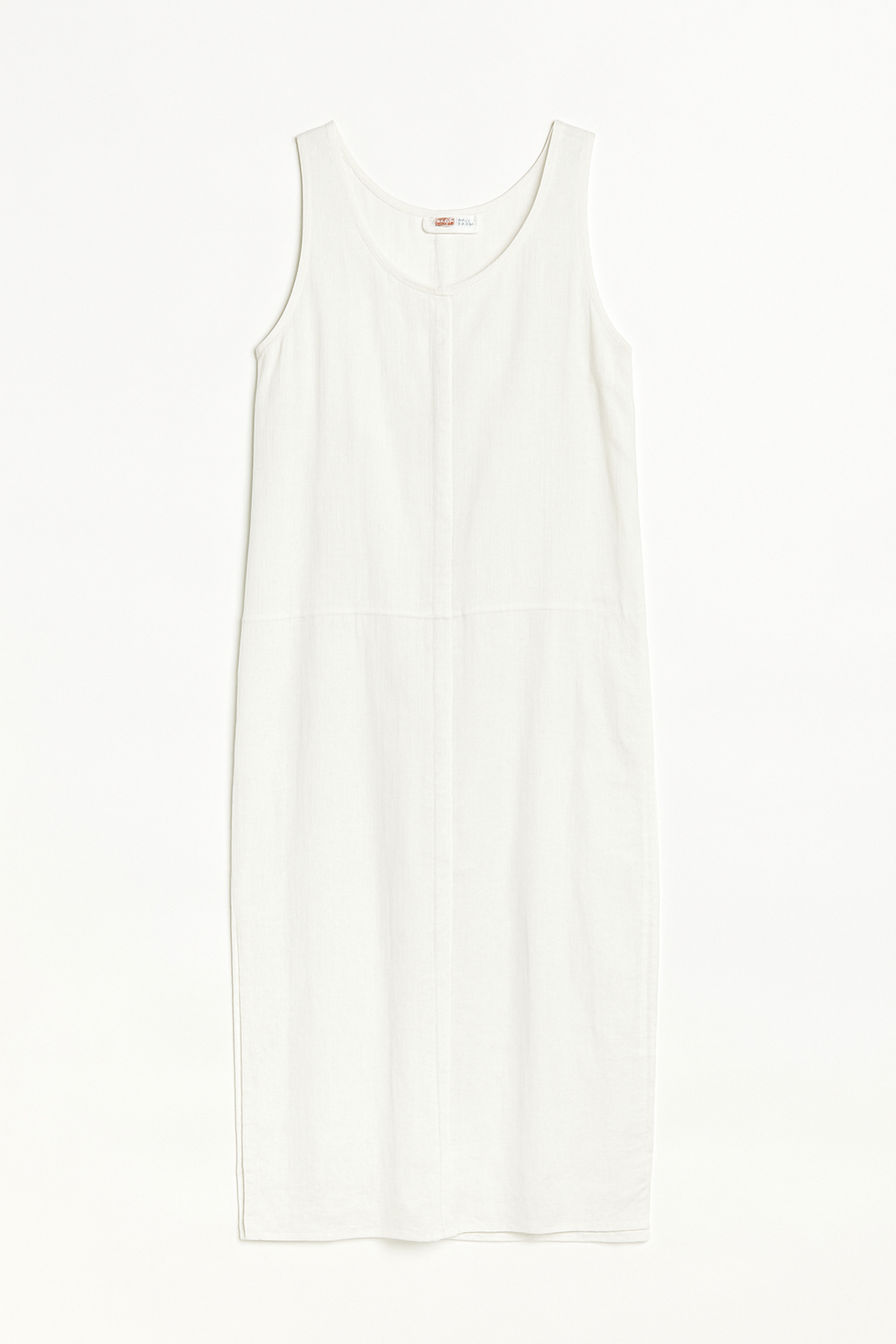 Casual White linen Dress