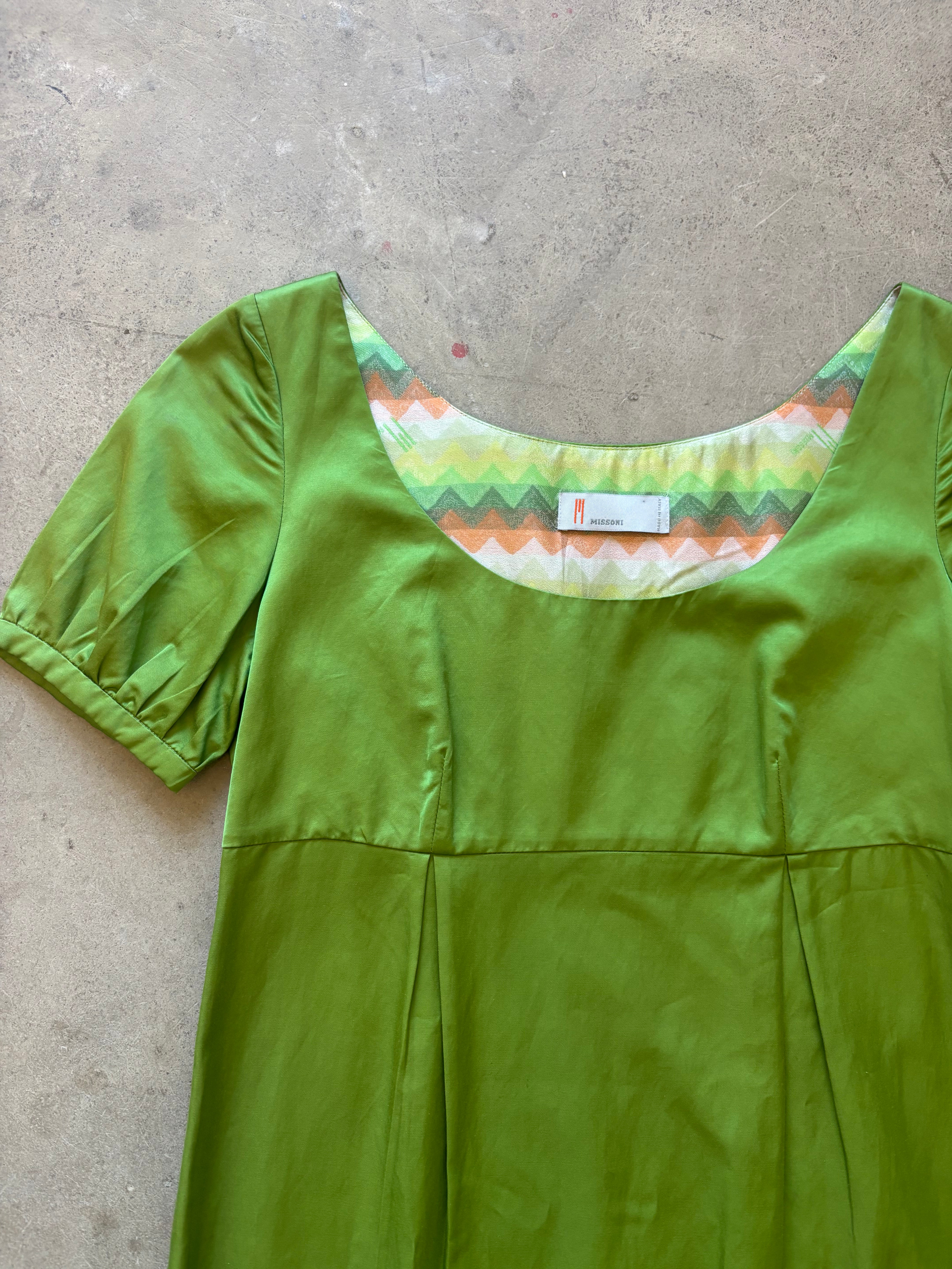 Green Mini Dress