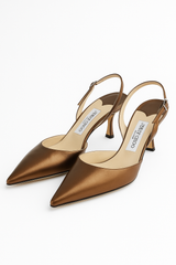 Bronze Carolyn Kitten Heel