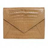 Tan Crocodile Bag