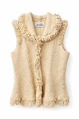 Sculptural Felted Wool Vest