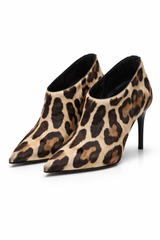 Pony Hair Leopard Pumps