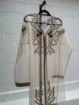 Beautiful embroidered Duster Jacket with beading