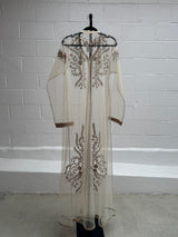 Beautiful embroidered Duster Jacket with beading