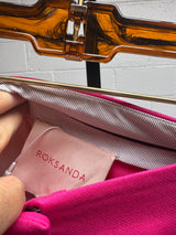 Pink Wool Crepe Pants