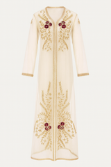 Beautiful embroidered Duster Jacket with beading
