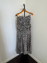 Animal Print Top and Skirt Set