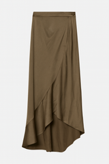 Silky Wrap Skirt