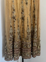 Traditional Beaded Indian Skirt Set