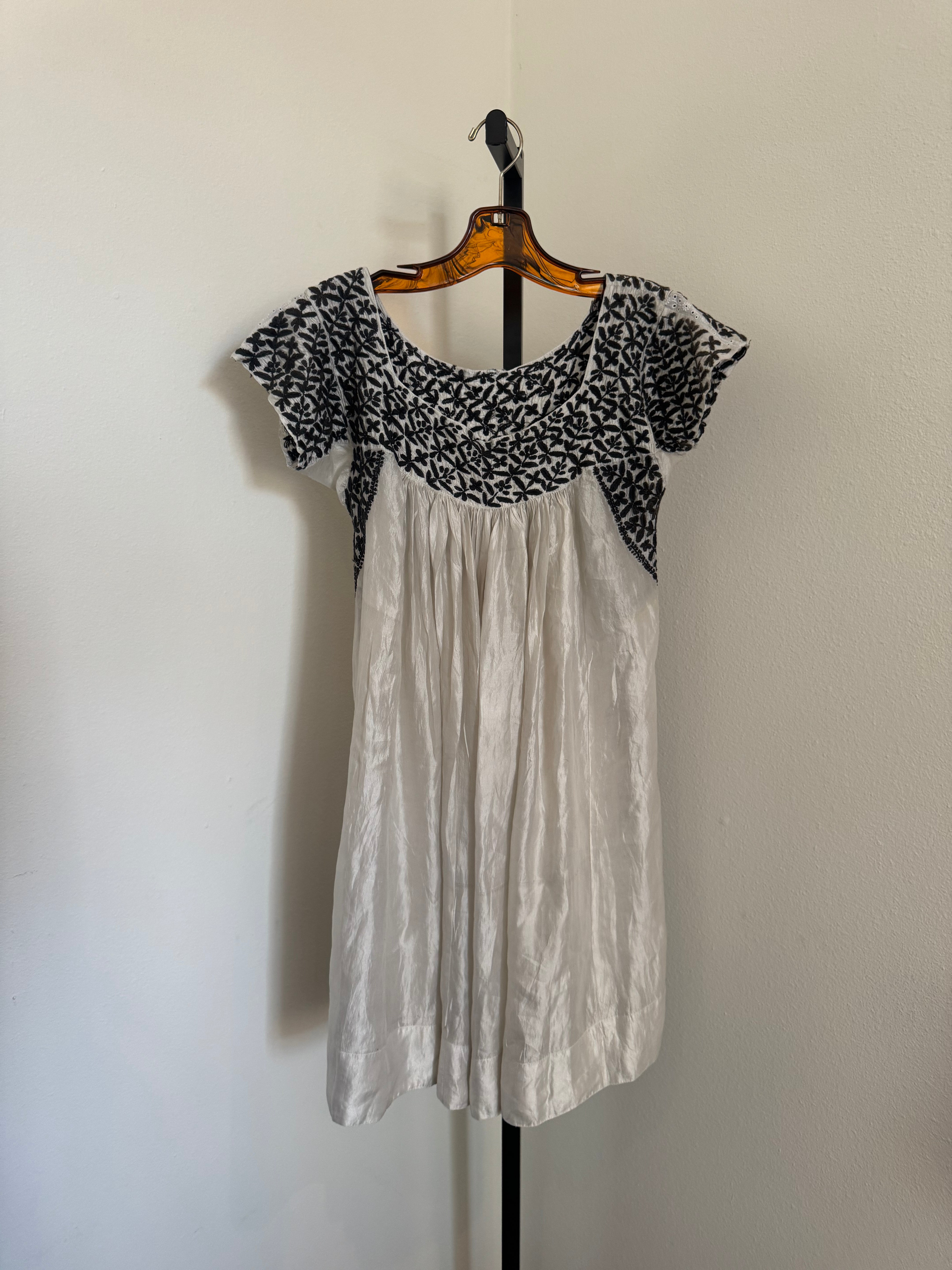 Cream and Pattern Tunic