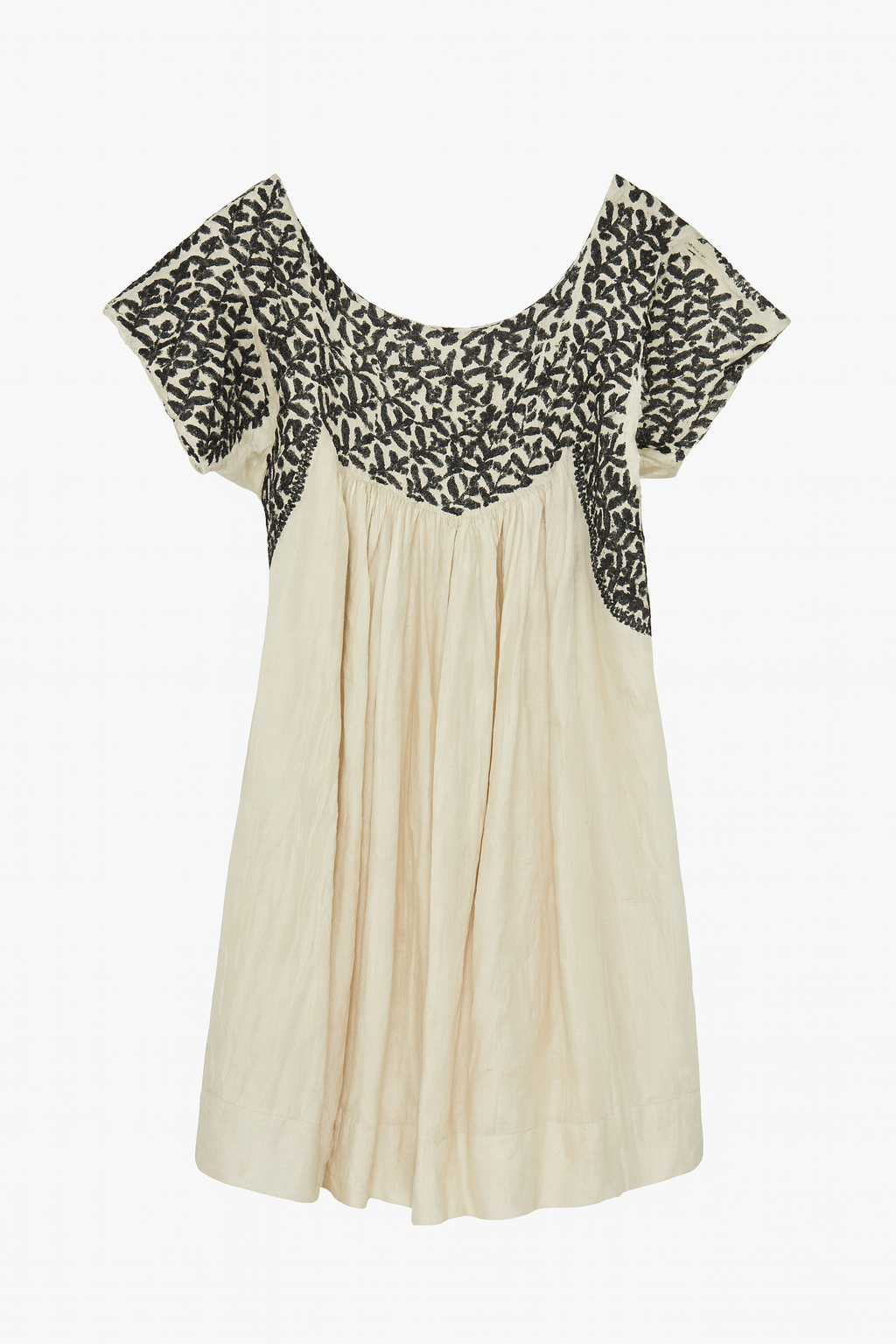 Cream and Pattern Tunic