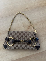 Vintage Horsebit Bag With Chain